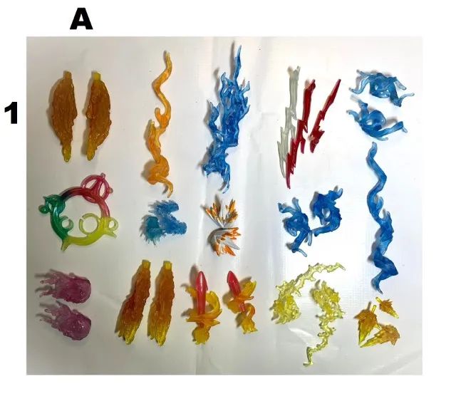 Sh Figurarts Marvel Legends Mafex Action Figures Effects Efeitos em Pares Diversos   - Foto 2