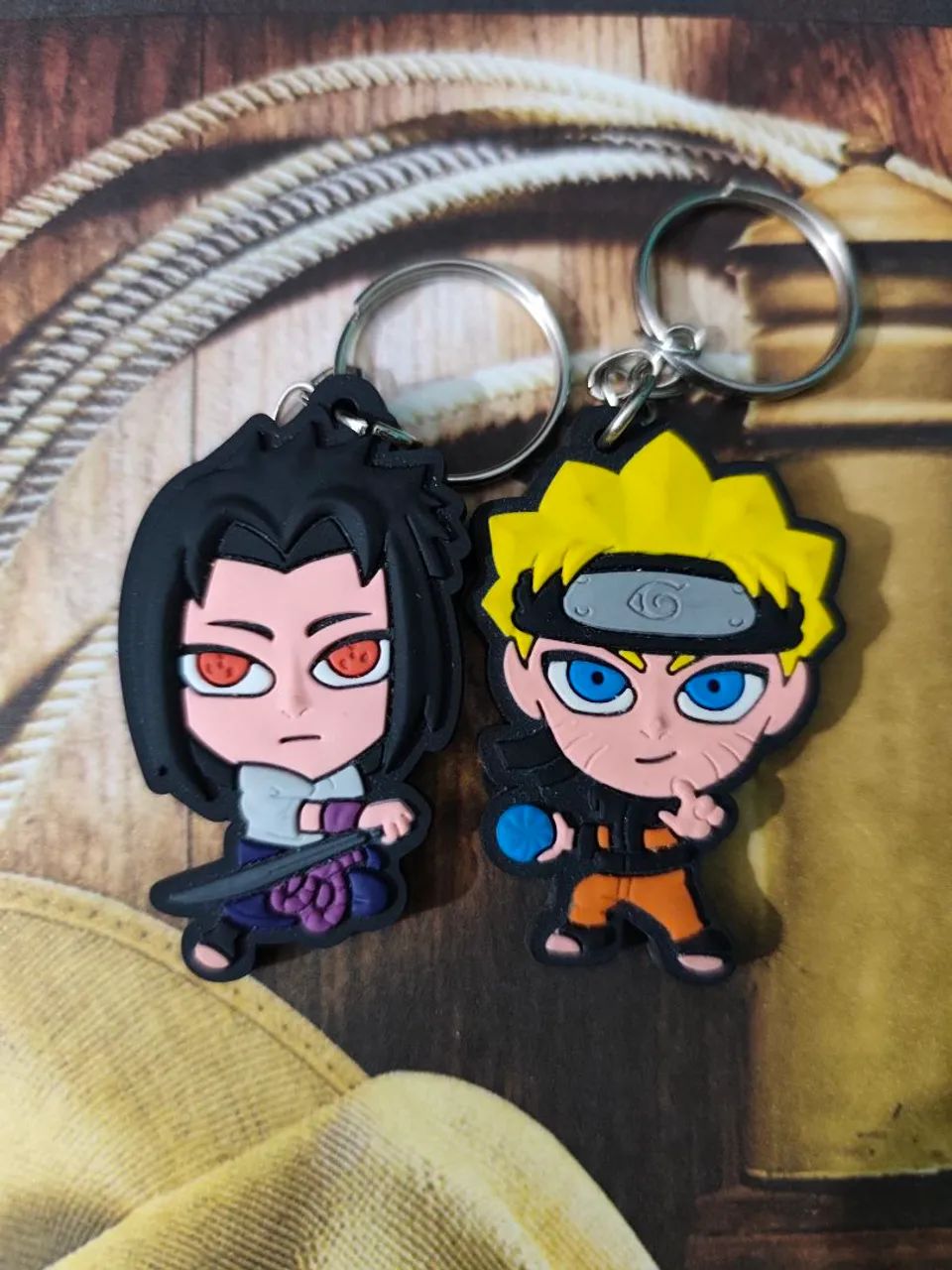 Chaveiros Naruto Exclusivos - Edição Limitada