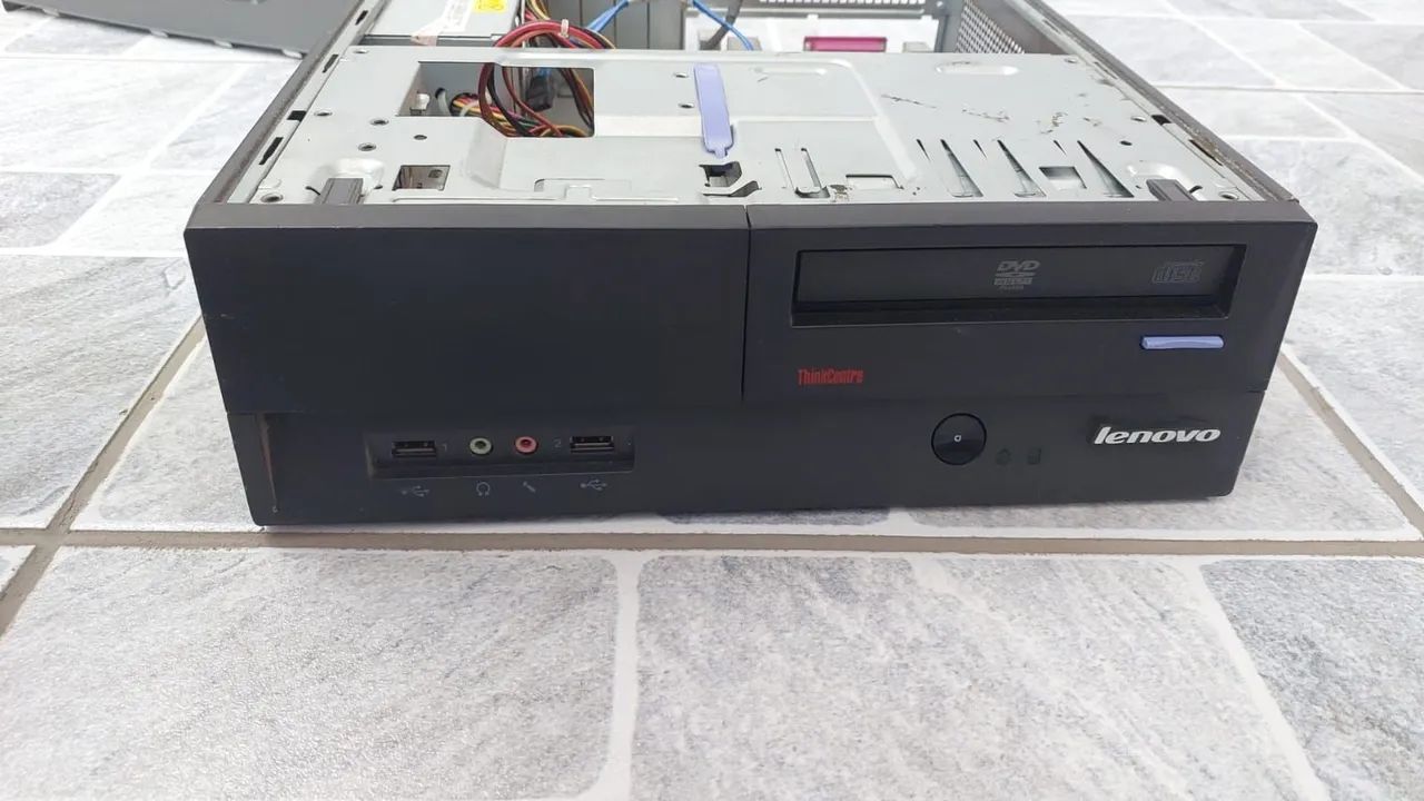Computador Lenovo está com uma placa mãe atom de 2500 - Foto 3