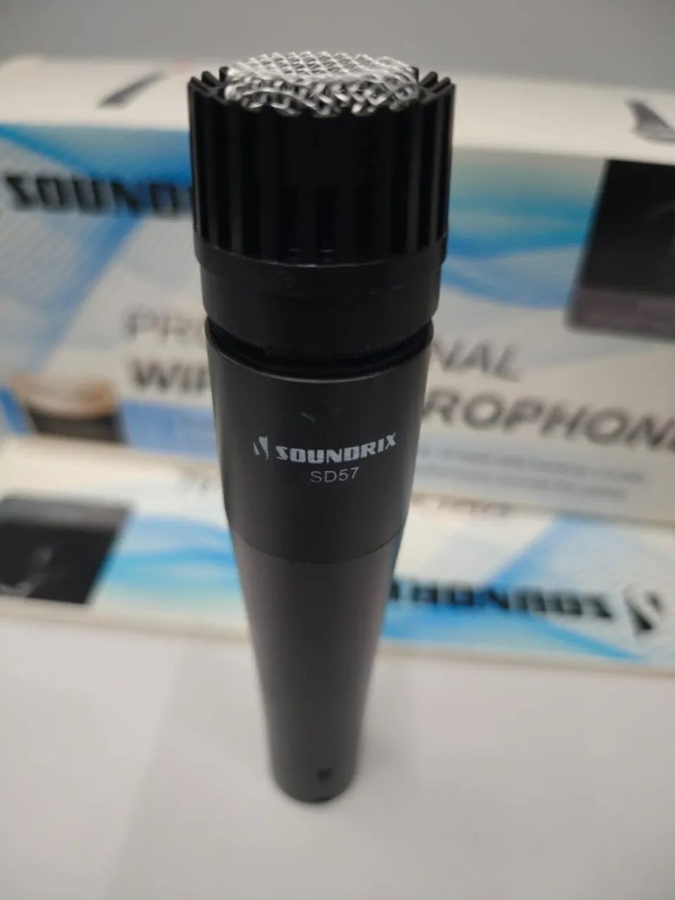 Microfone Soundrix Sd-57 Para Instrumentos, Vocal Dinâmico!! - Foto 4