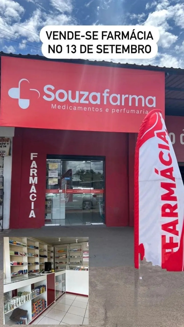 Vende-se - Farmácia já funcionando