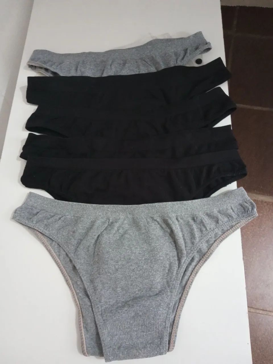 Calcinhas tri fill (6 unidades) Novas 
