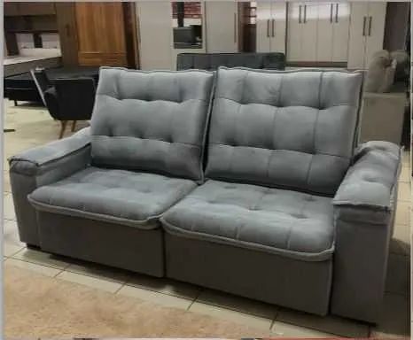 Sofá Vipon Retrátil e Reclinavel Espuma D33 2,30m Varios modelos