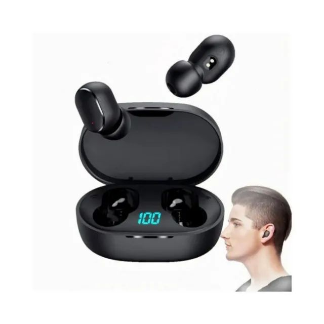 Fone De Ouvido Sem Fio E6s Bluetooth Tws Com Tela LED Digital    - Foto 3