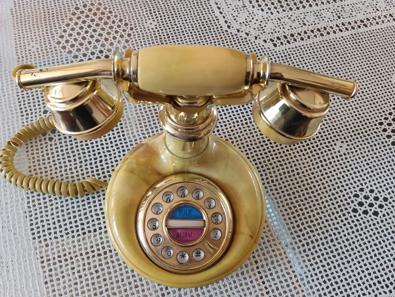 OFERTA ÚNICA - Telefone Fixo Antigo Decorativo - ONIDA Mod ON-110 Vintage - Oportunidade