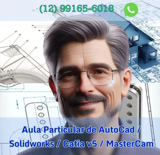 Aula de AutoCad / SolidWorks / Faço seu Projeto
