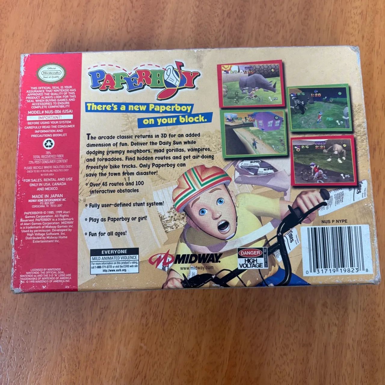 Paperboy - Nintendo 64 Completo - Foto 2