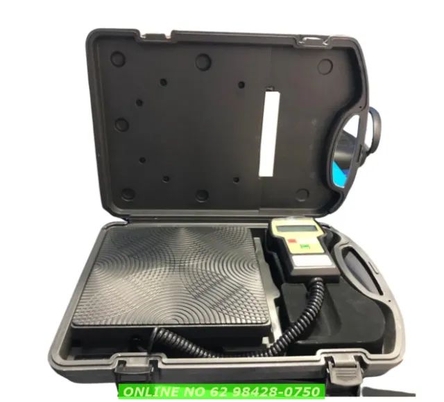 Balança Eletrônica Digital Ar Condicionado Até 100kg - Foto 4