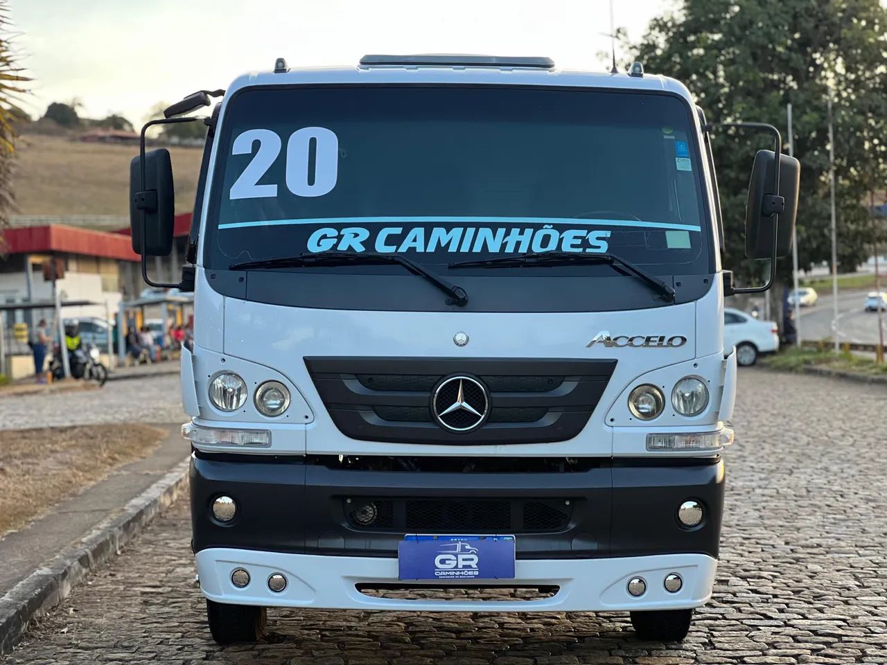 CAMINHÃO MB ACCELO 815 2020 3/4 NO CHASSI EXTRA TODO ORIGINAL  - Foto 4