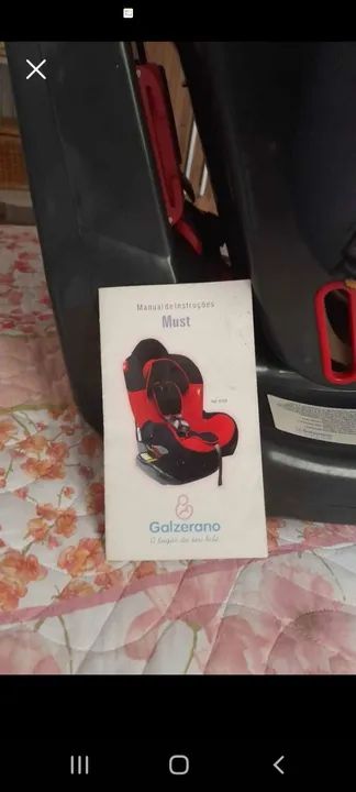 Cadeira para automóvel Must da Galzerano com 5 posições de reclinação. - Foto 6