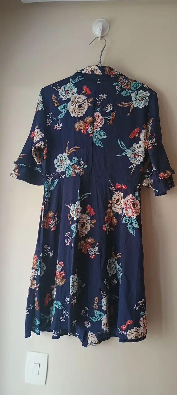 Vestido Azul floral - Foto 2