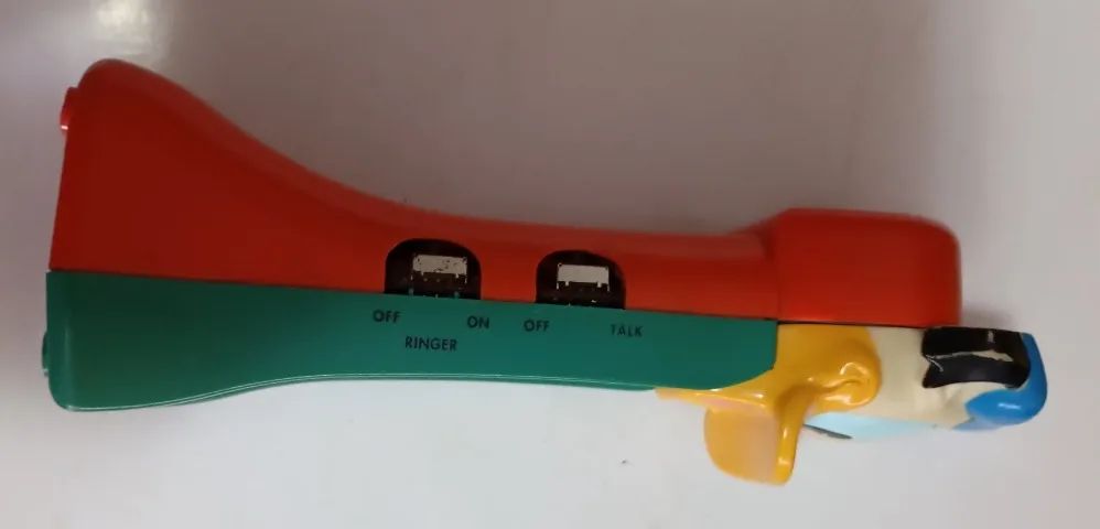 ( Leia )Telefone Antigo Pato Donald - Foto 3