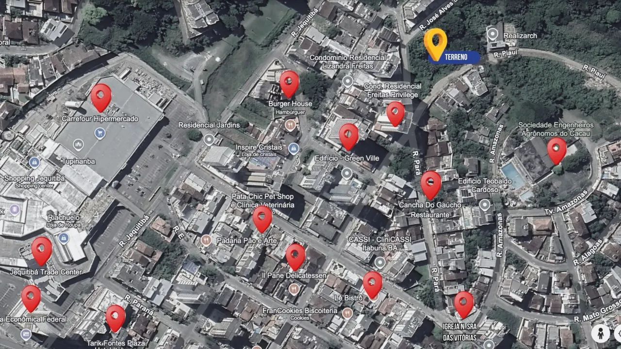 TERRENO | 355 m2 | JARDIM VITÓRIA | ITABUNA-BA | R$ 280.000,00 - Foto 4