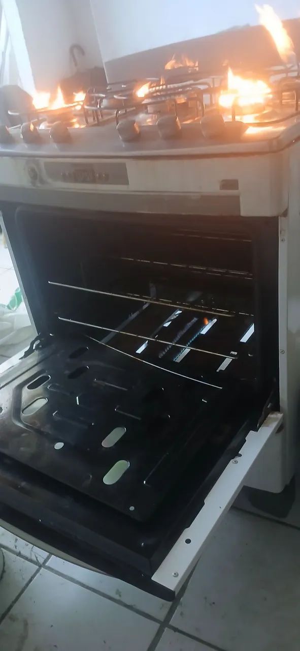 Fogão 5 bocas zap * ACEITO CARTÃO  - Foto 6