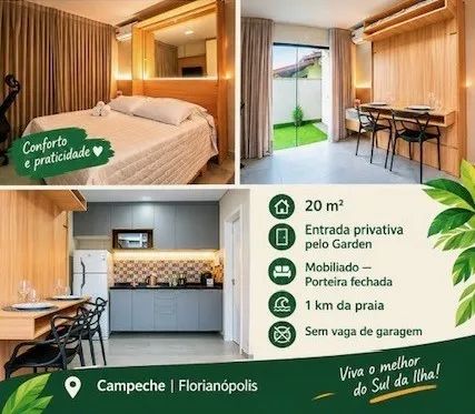 Studio para Venda em Florianópolis, Campeche, 1 dormitório, 1 banheiro - Foto 2