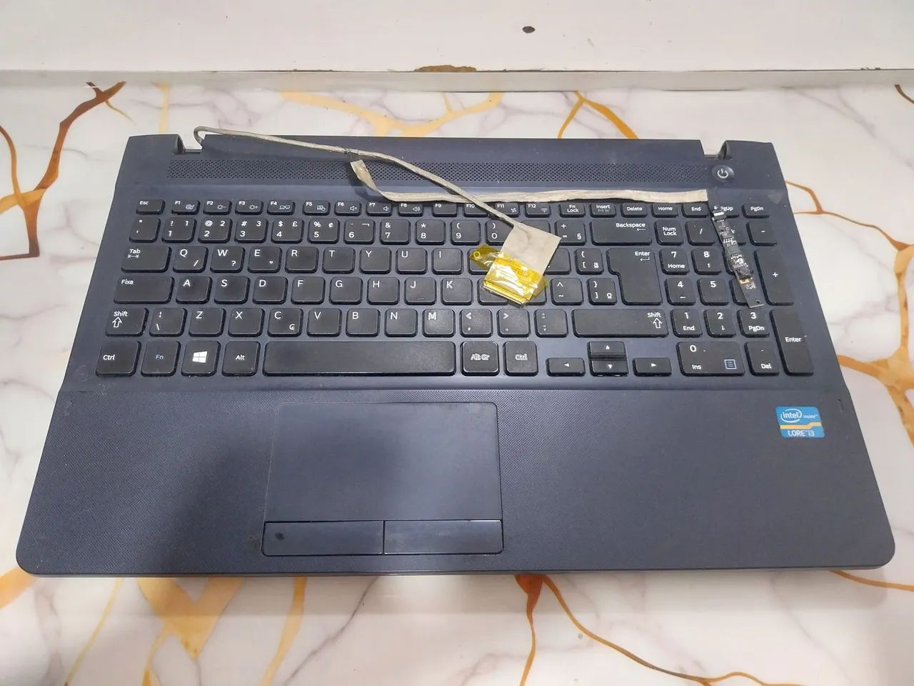 Carcaça com placa boa Notebook Samsung NP270E5G i3