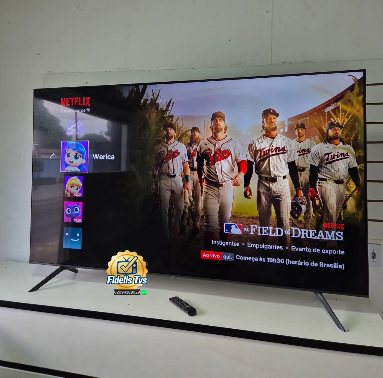 75 SAMSUNG TV SMART WIFI COMPLETA 4K SEMINOVA  - Foto 3