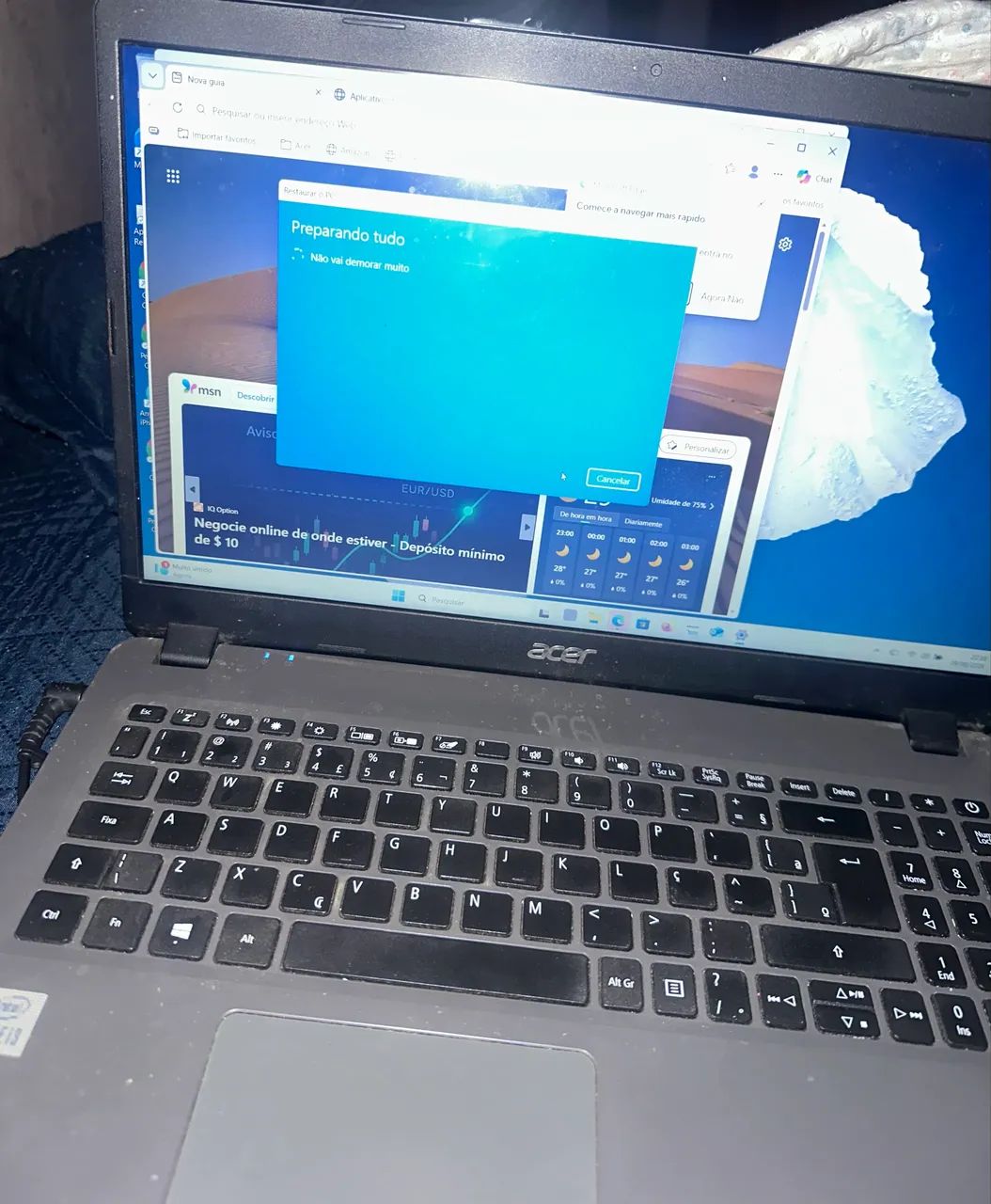 NOTEBOOK ACER ASPIRE i3 512giga 8ram - Foto 3