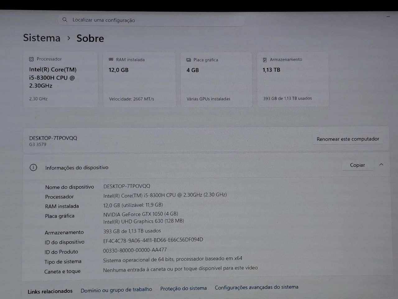 Notebook gamer DELL G3 - Foto 3