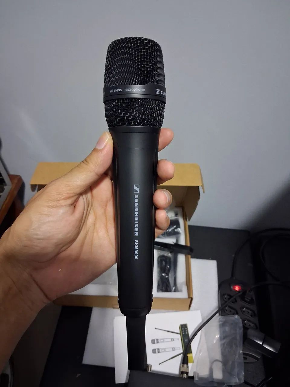 Microfone sem fio Sennheiser show