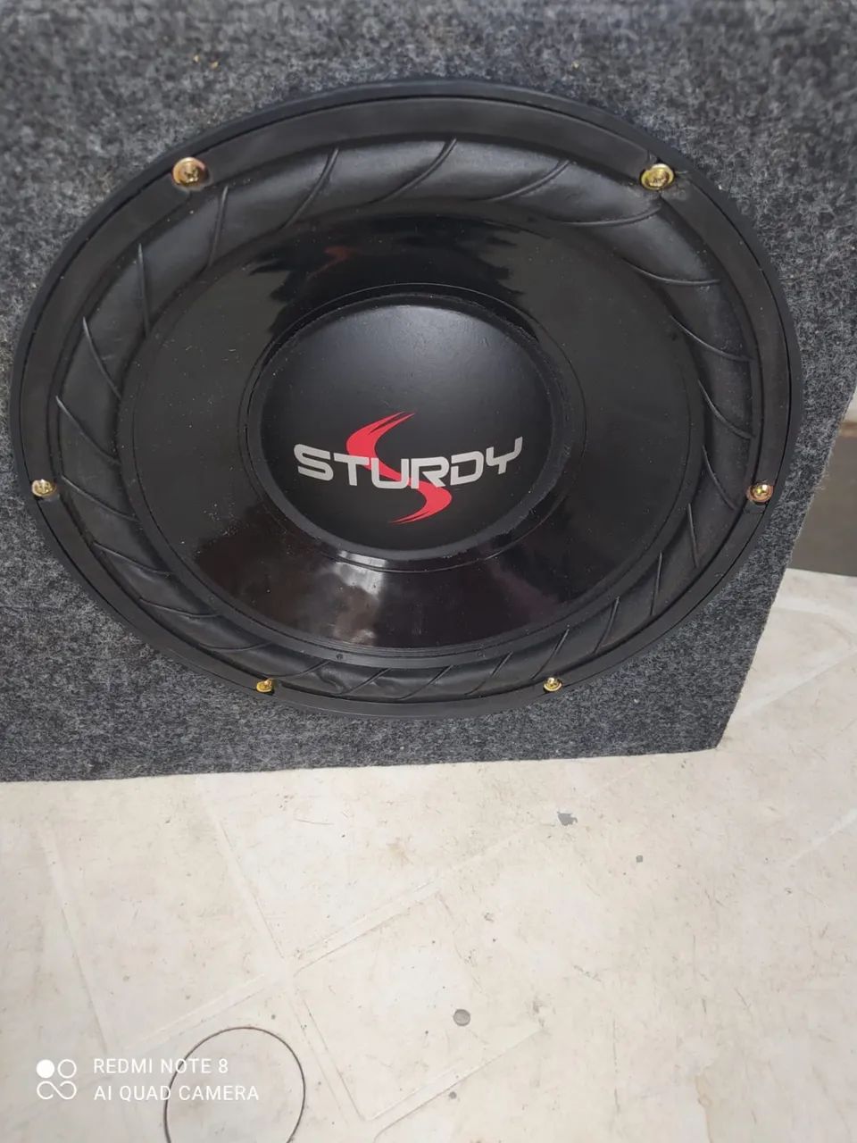 Subwoofer Sturdy 10 Polegadas Com Caixa Dutada - Novo (Nunca Usado) - Foto 2