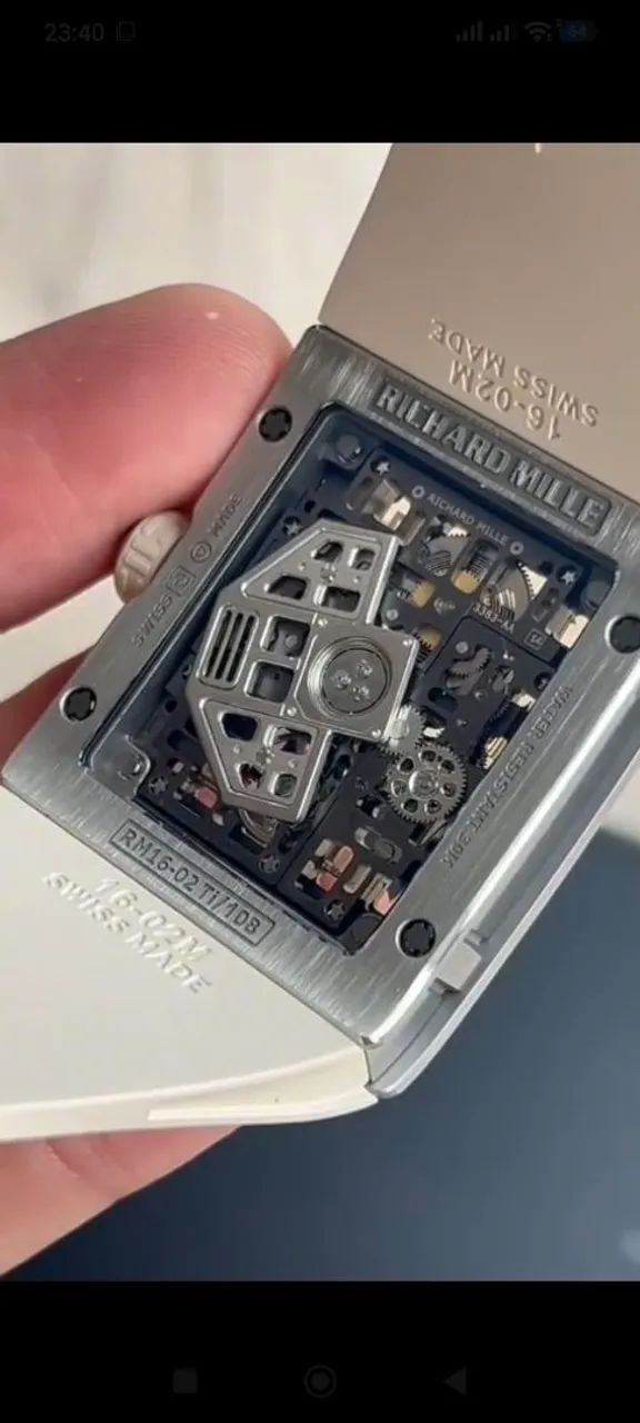 Richard Mille RM 016/ TITÂNIO/ S.C - Foto 4