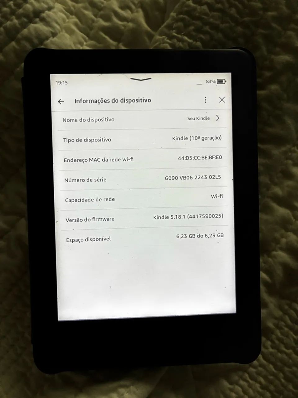 Kindle 10 geração  - Foto 3