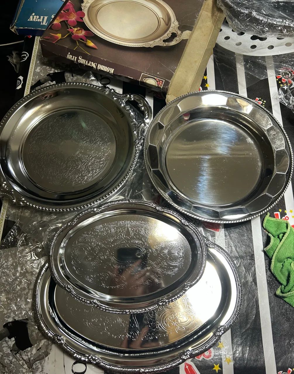 Kit com 4 Peças em Inox e Funcionais