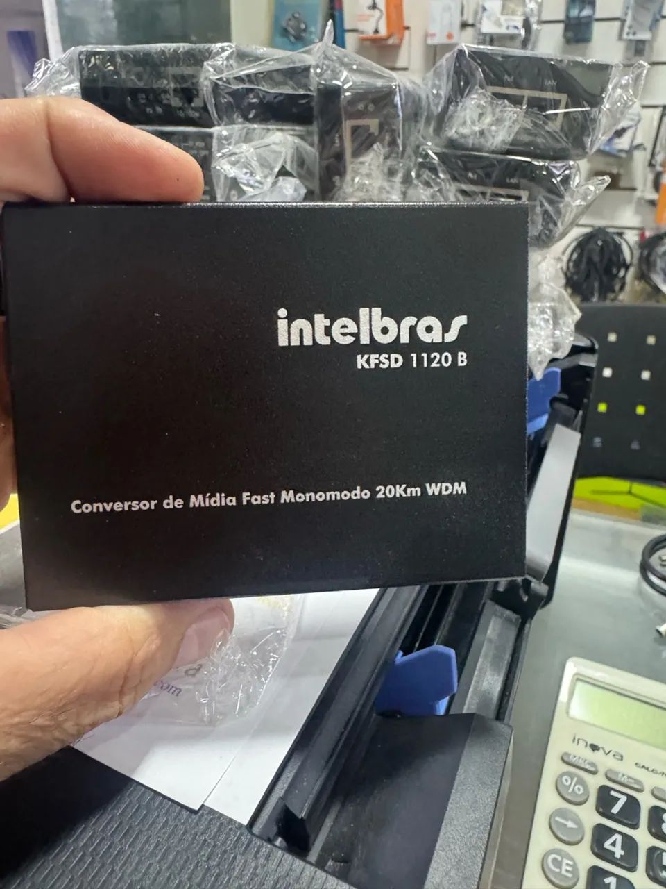 Conversor de mídia Intelbras kfsd 1120b