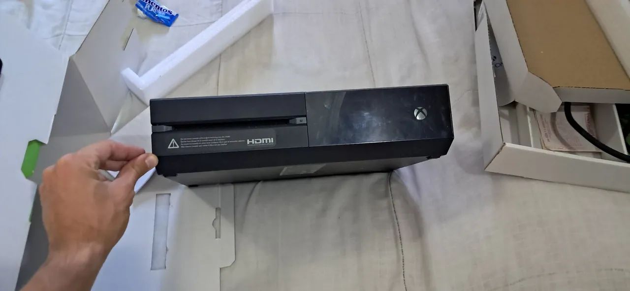 Xbox one fat com defeito - Foto 3