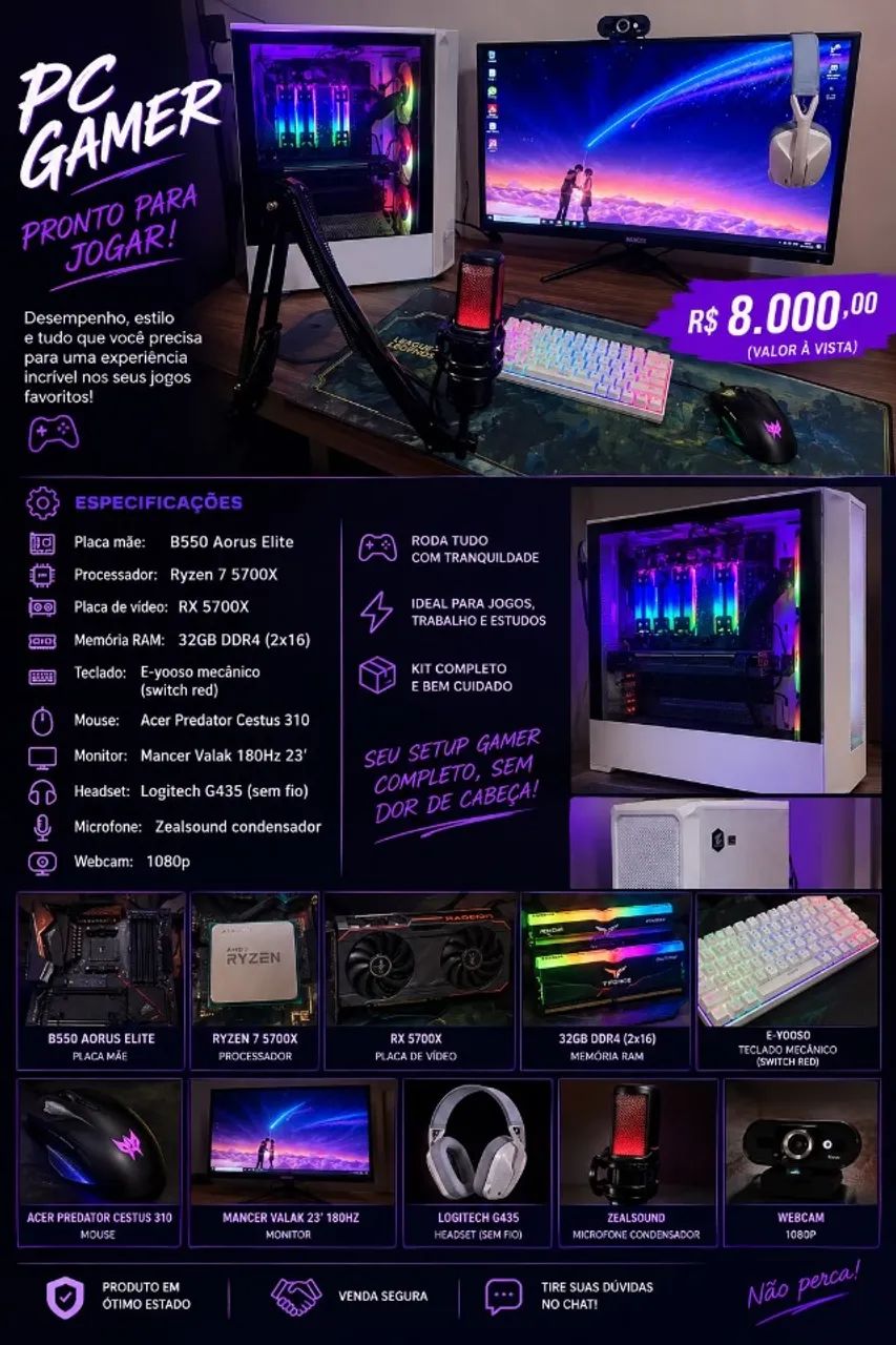 PC Gamer Completo