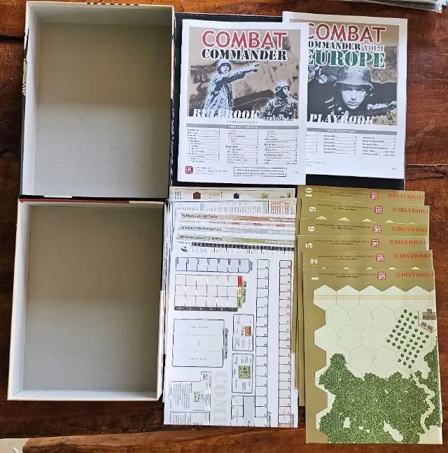 Combat Commander Europe + 5 Battle Packs Jogo de Tabuleiro importado inglês GMT board game - Foto 4