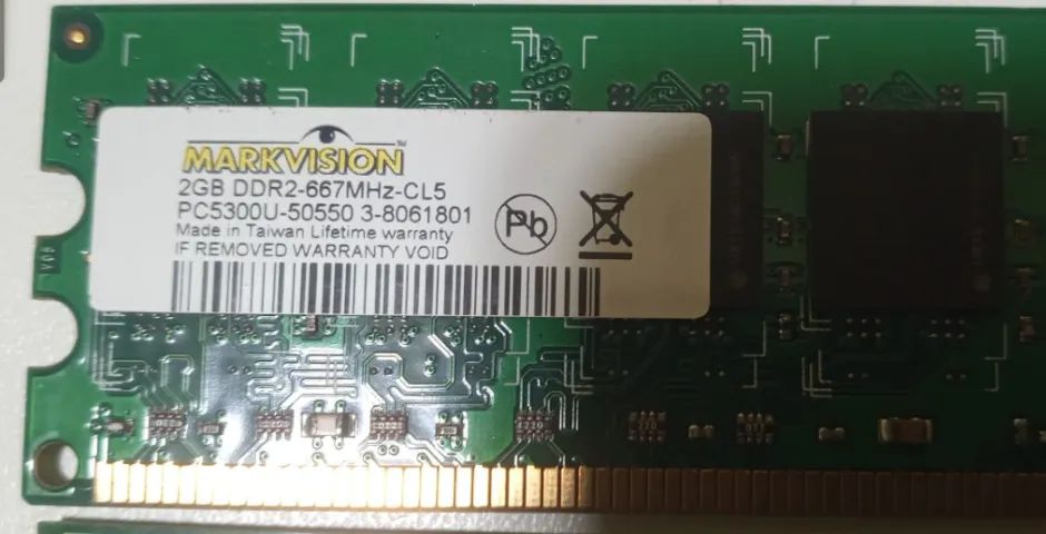Placa mãe +Intel Pentium Dual-Core E2220  + Cooler original + 4GB Ram - Foto 3