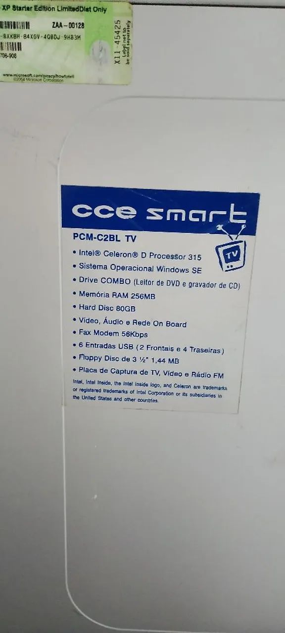 PC CCE Smart + Monitor R$ 150 - Foto 2