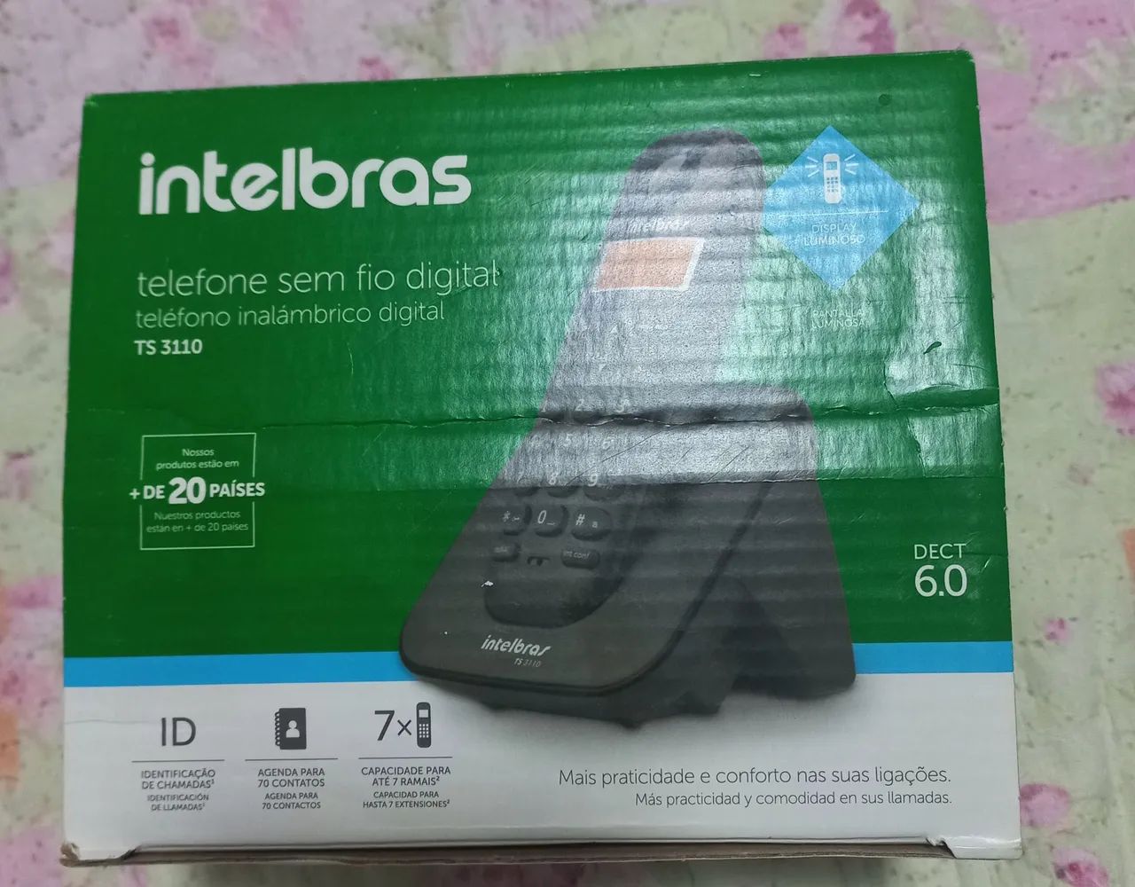 Vendo telefone sem fio da Intelbras - Foto 2
