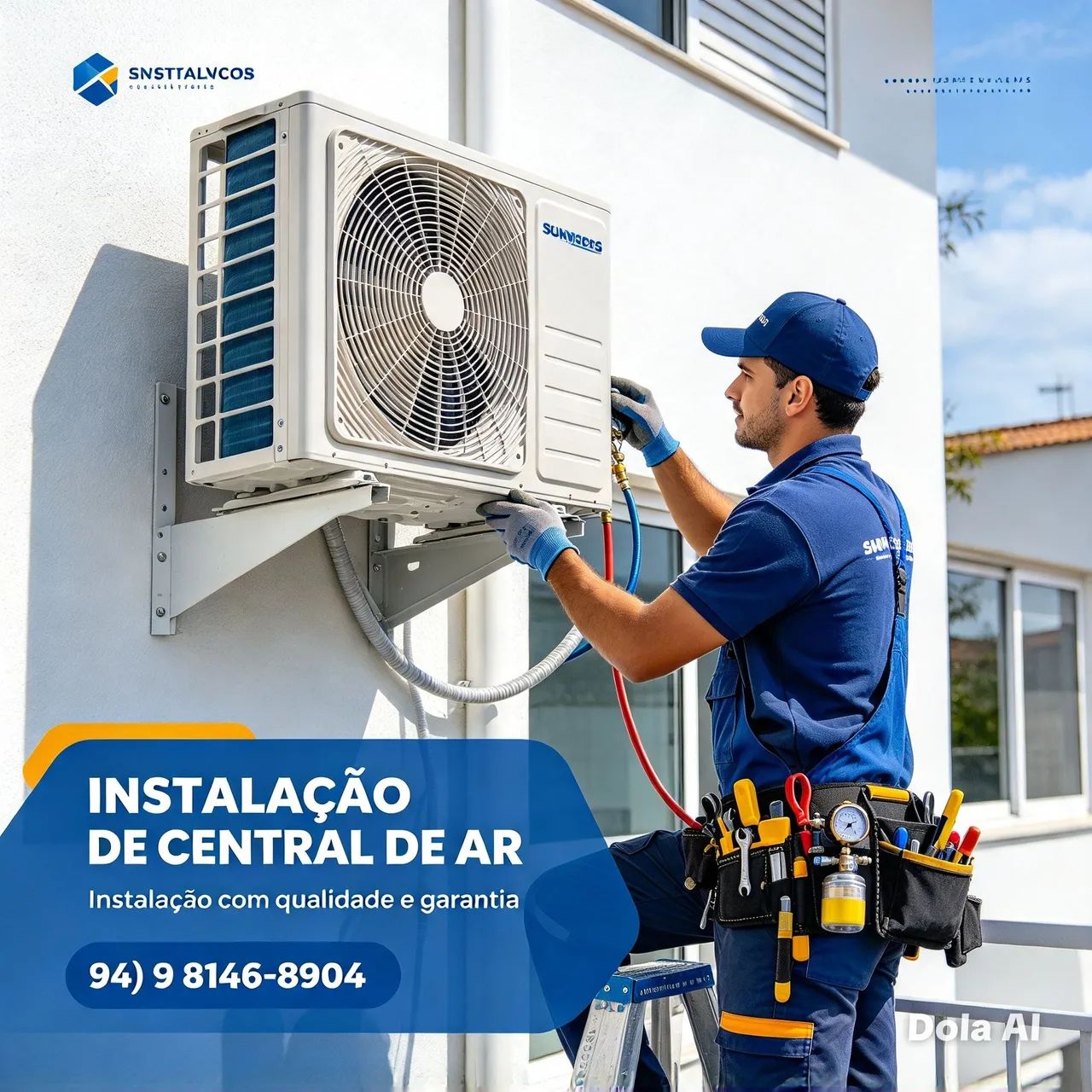 Instalação e manutenção de central de ar  - Foto 2