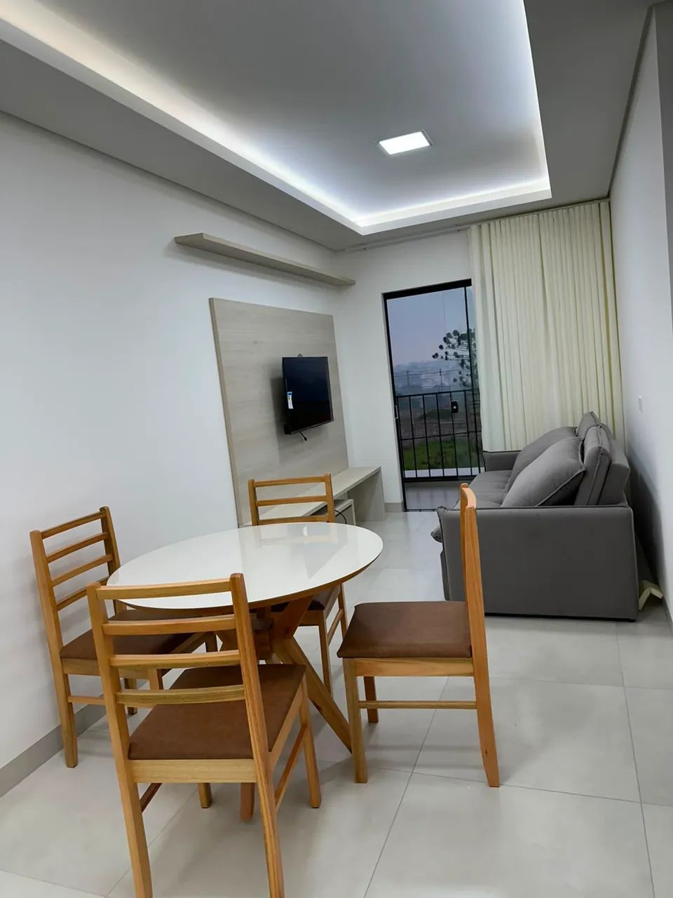 APARTAMENTO NOVO 02 quartos TODO MOBILIADO 