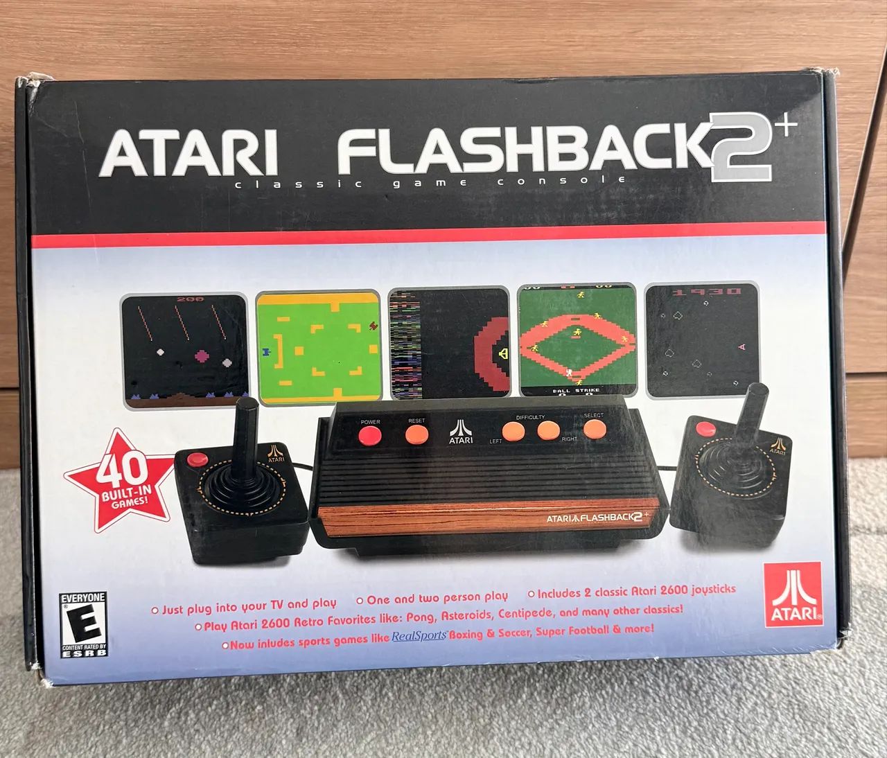 Atari Flashback 2+, com 40 Jogos Embutidos  - Foto 3