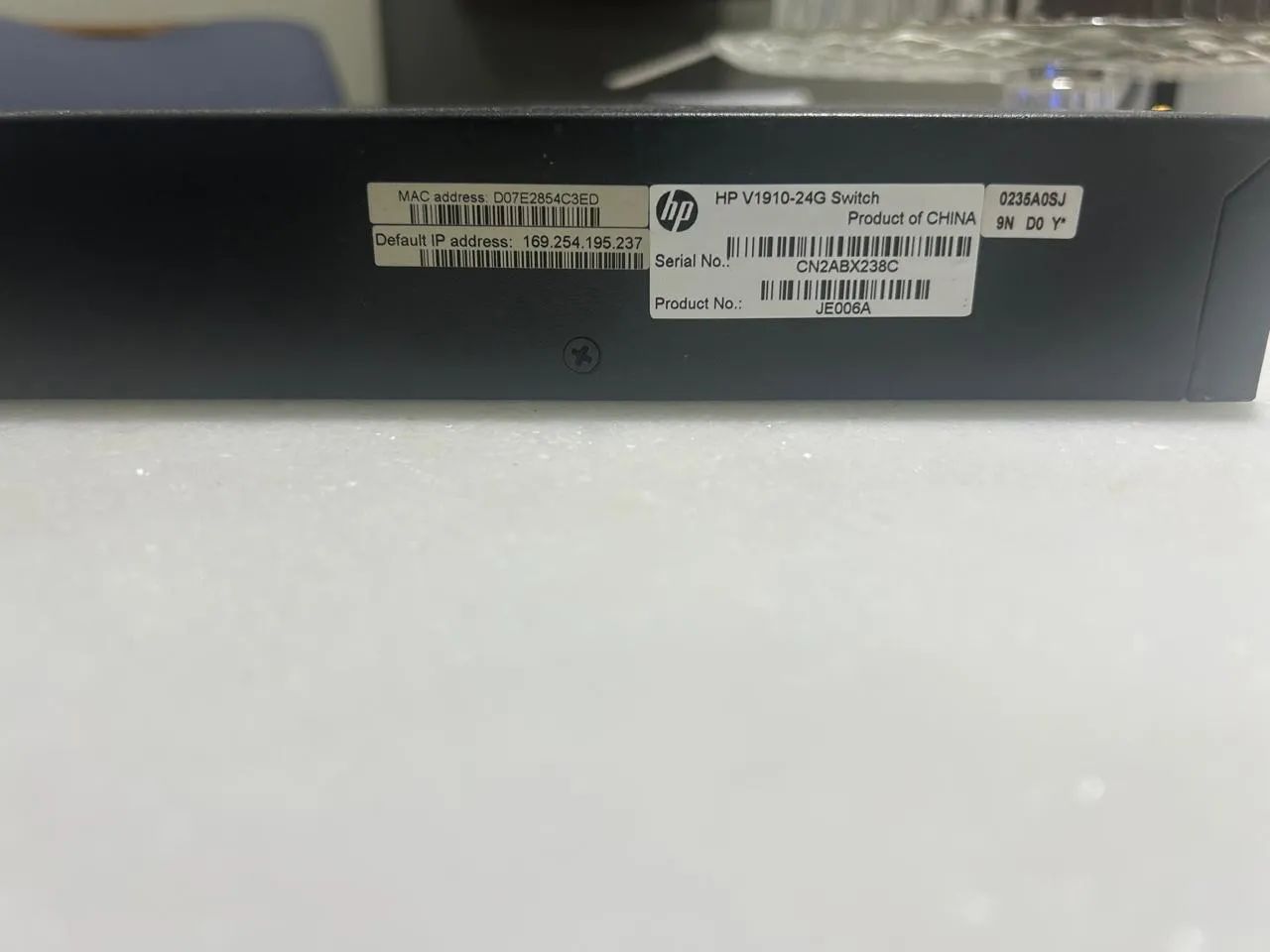 Switch HP V1910 24Gh - Foto 3