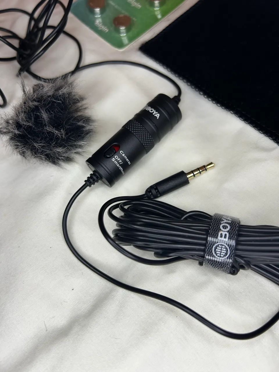 MICROFONE DE LAPELA BOYA BY-M1 - NUNCA USADO! - Foto 4