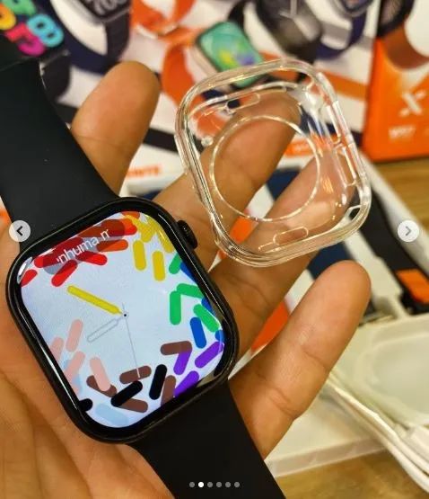 Relógio Smartwatch W97 Pro Max 7 Pulseiras - Foto 3