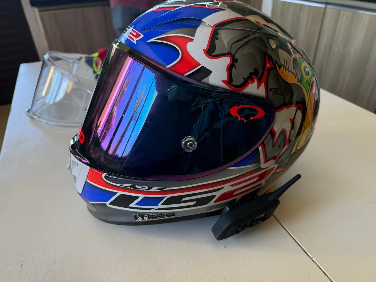 Capacete alex barros ls2 - Foto 2