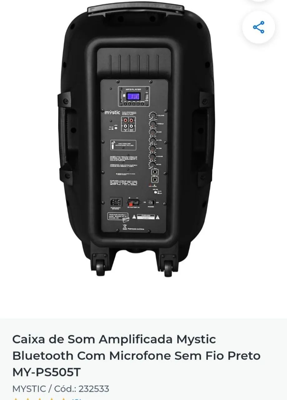 Caixa de som nova - Foto 2