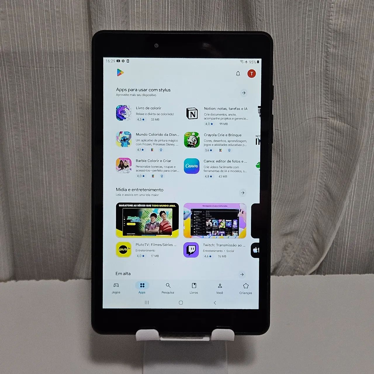 Tablet Samsung Galaxy Tab A 8.0" completo! Android 11, Quad-Core, 32gb<br> - Foto 4