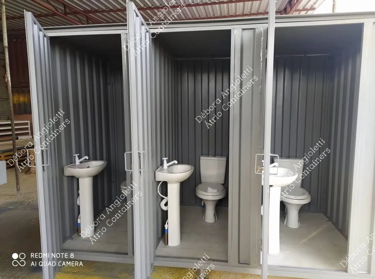 Container banheiro ? desmontável 