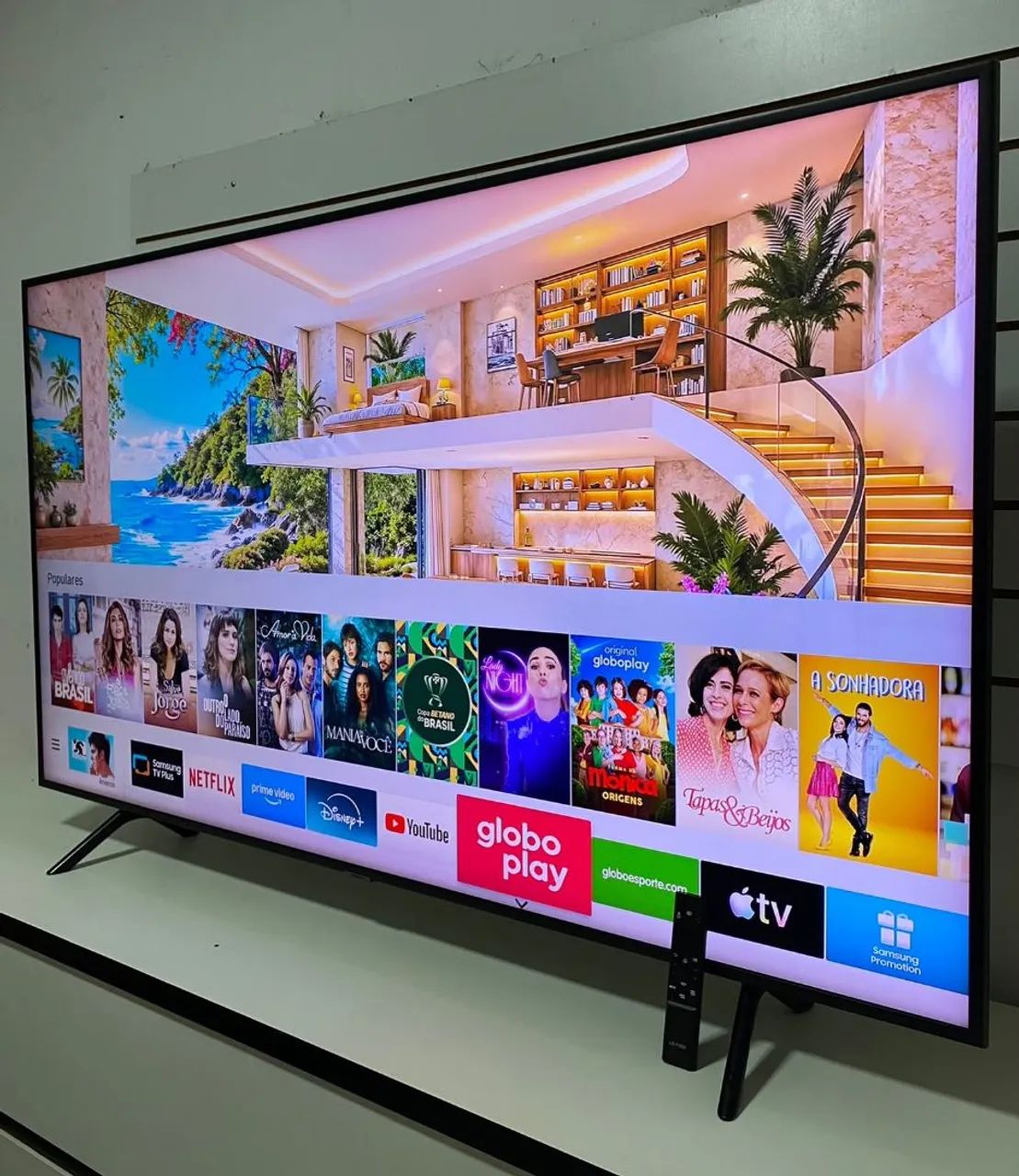58 polegadas Smart Wi-Fi completa 4k UHD TYZEN  - Foto 3
