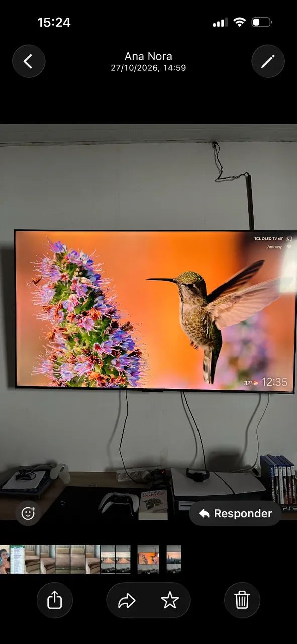 Tv TCL 65 Polegadas 4k Qled