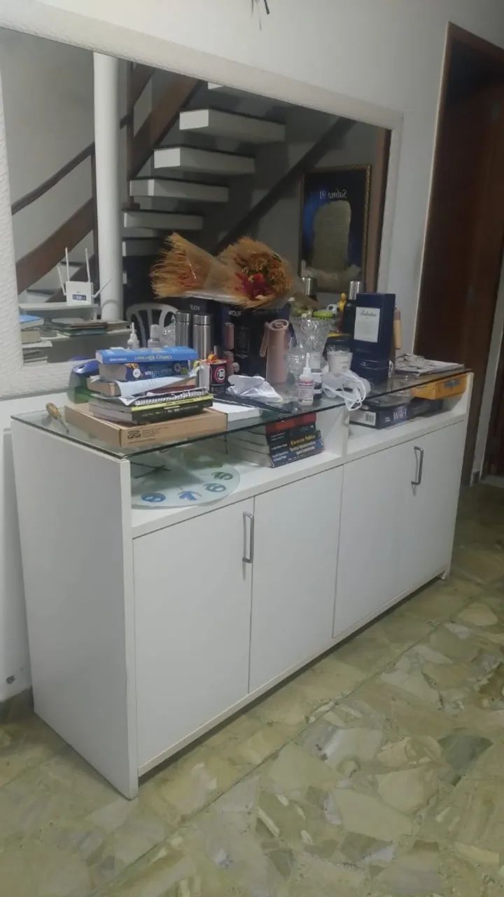 Bancada multiuso c/ vidro - Foto 2