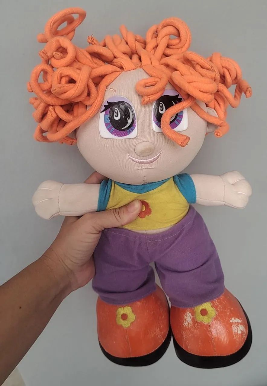 Boneca importado cabelo mágico 