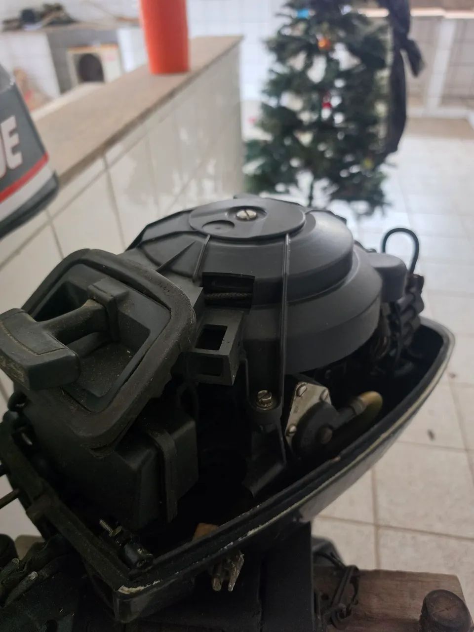 Motor de popa envirude 15 hp - Foto 3